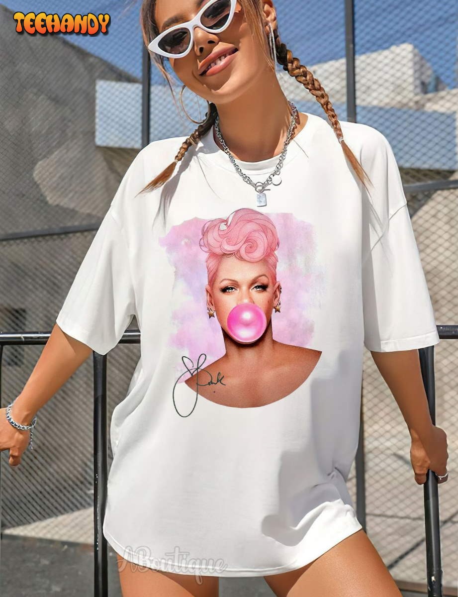 P!nk Pink Singer Summer Carnival 2023 T-Shirt, Pink Shirt, Pink Fan Shirt