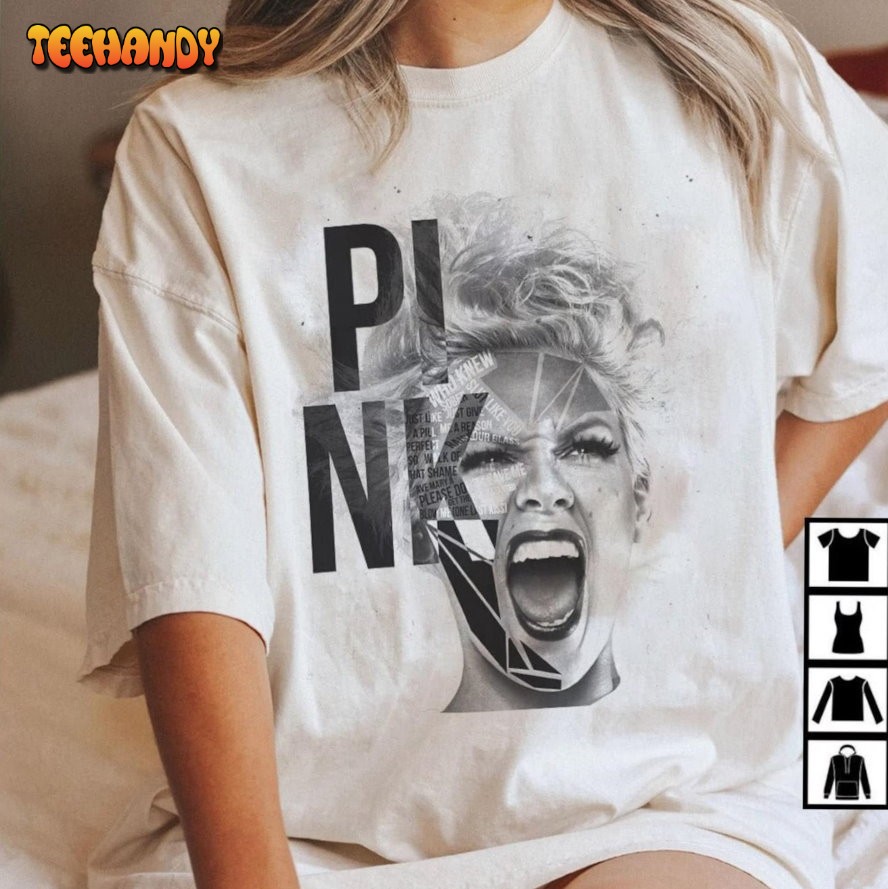 P!nk Summer Carnival 2023 Tour T-Shirt, Trustfall Album Shirt