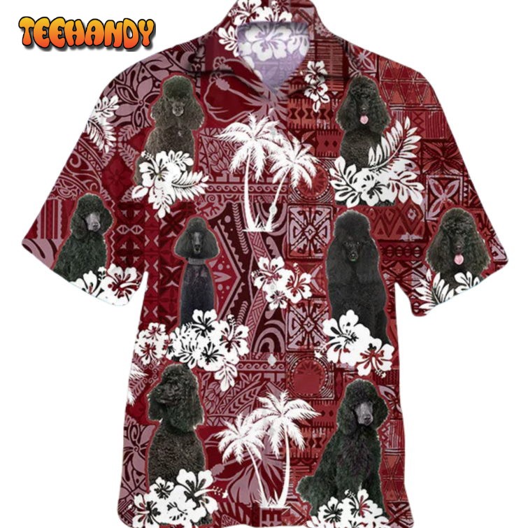 Poodle Hawaiian Shirt, Animal Hawaiian Shirt