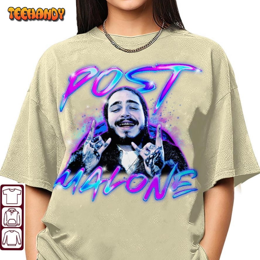 Post Malone 90s Vintage Bootleg 2023 Tour Shirt 