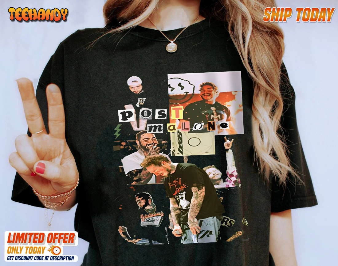 Post Malone Vintage Graphic Shirt, Post Malone Shirt