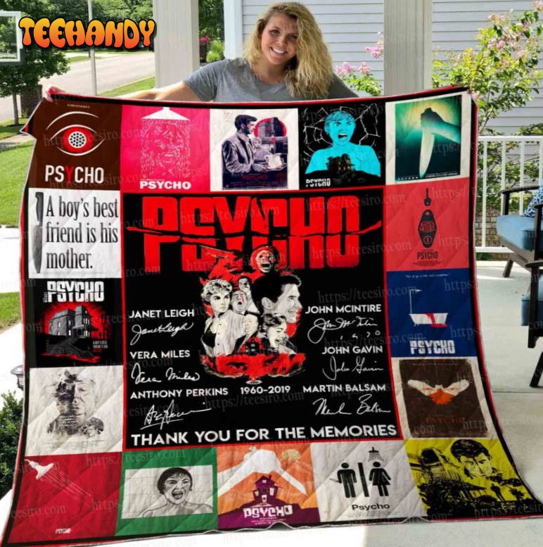 Psycho 3D Quilt Blanket