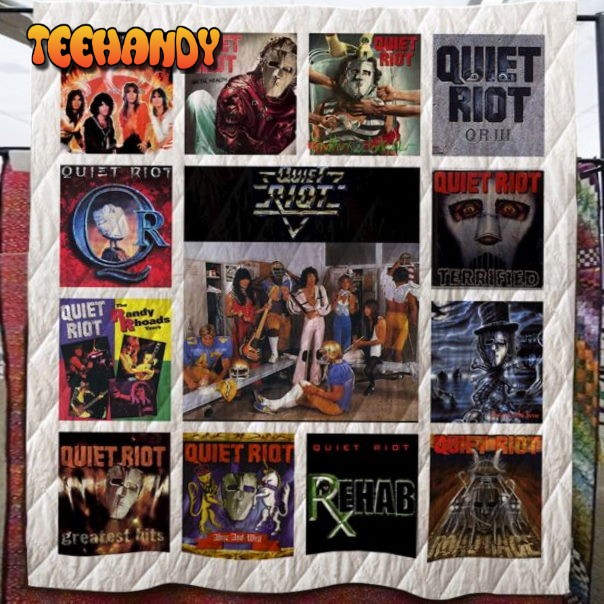 Quiet Riot 3D Customized Quilt Blanket