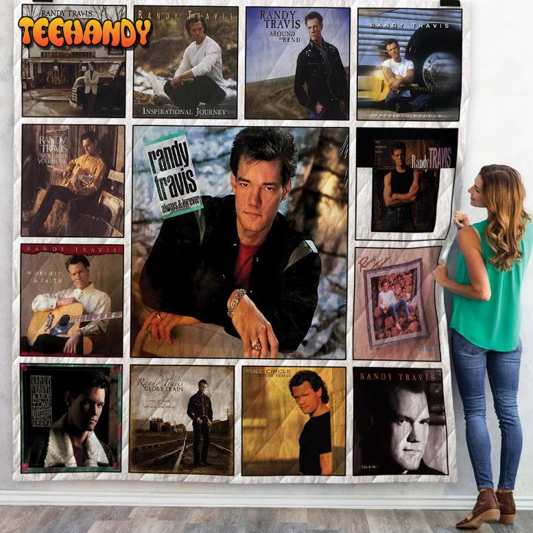 Randy Travis Albums 3D Customized Quilt Blanket