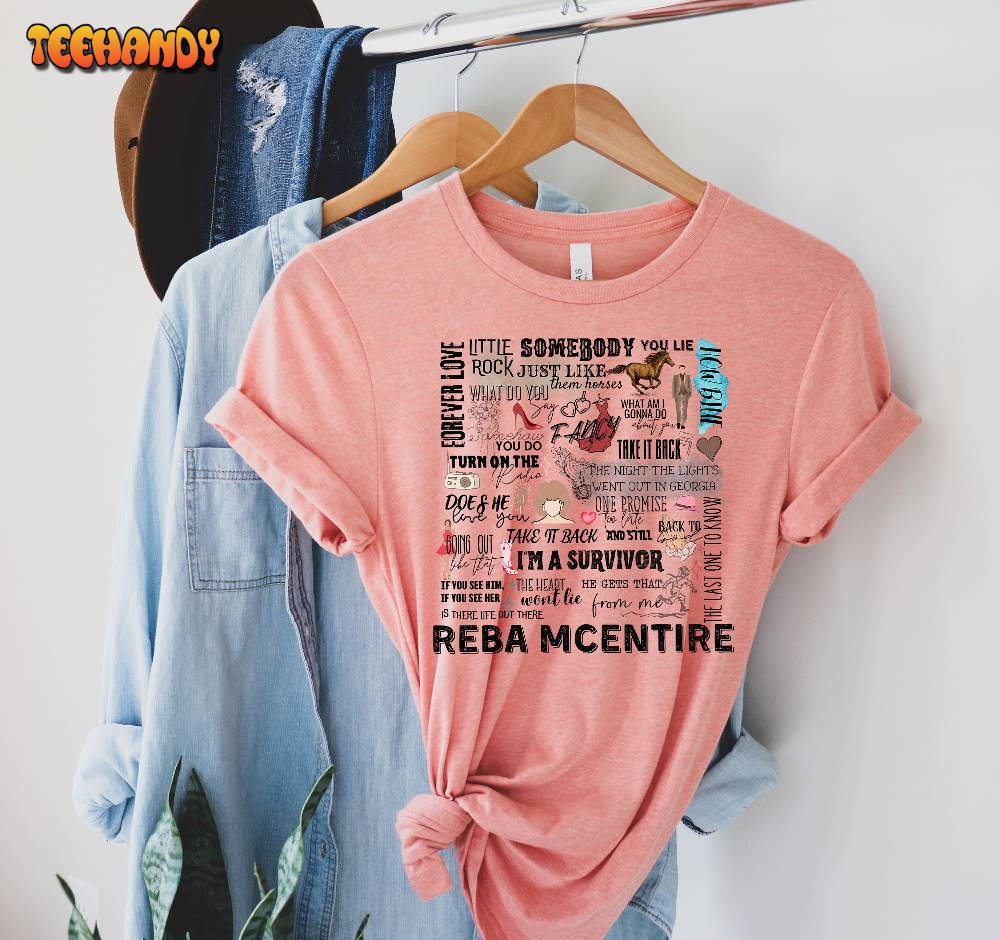 Reba Country Music Concert Shirt – Reba MCentire Shirt Tour 2023