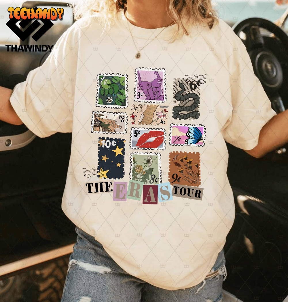 Retro Color Eras Tour 2023 Taylor Swift T-Shirt