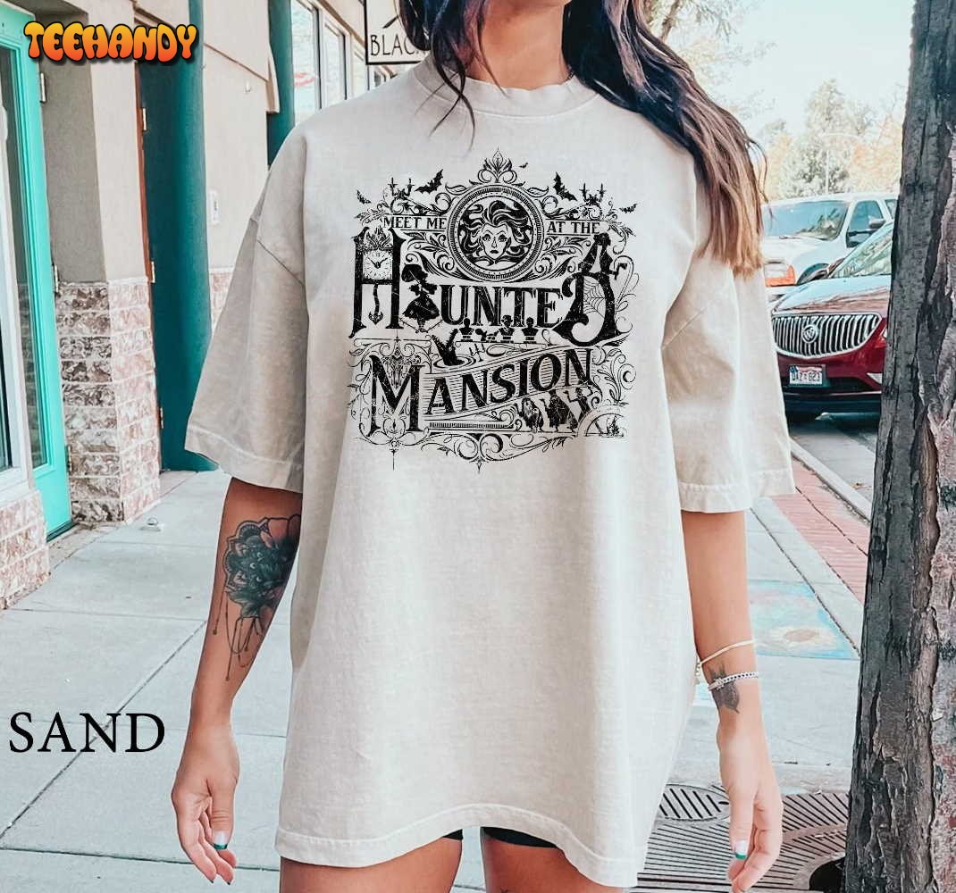 Retro Haunted Mansion Shirt, Vintage Disney Spooky Shirt