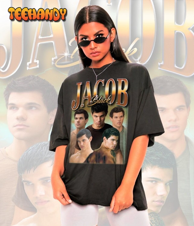 Retro Jacob Black Shirt-Jacob Black Tshirt