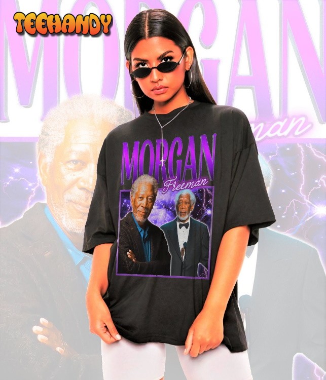 Retro MORGAN FREEMAN Shirt -Morgan Freeman Tshirt
