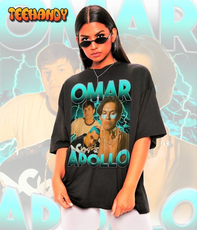 Retro Omar Apollo Shirt -Omar Velasco Vintage 90s Artist Shirt