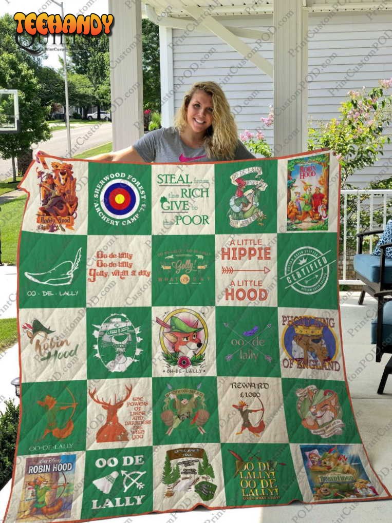 Robin Hood For Fans Version 3D Quilt Blanket