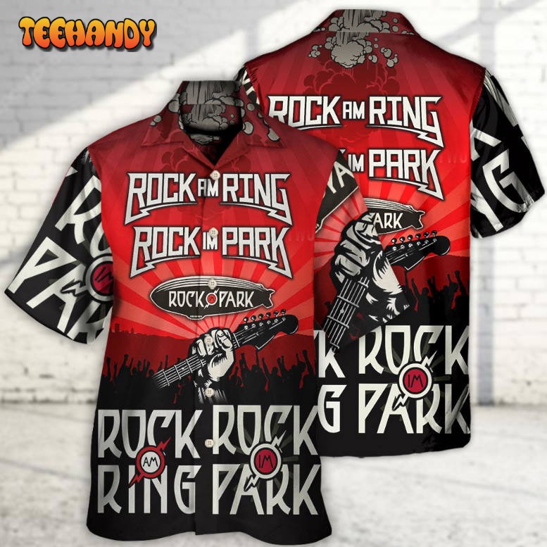 Rock Am Ring And Rock Im Park Red Vibe Music Lover Hawaiian Shirt