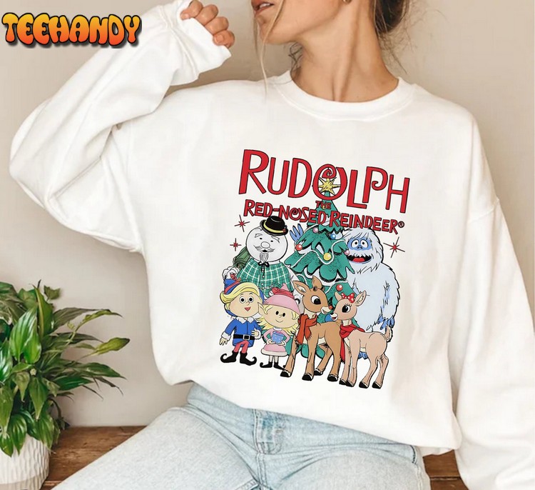 Rudolph The Red Nosed Reindeer Christmas Sweatshirt