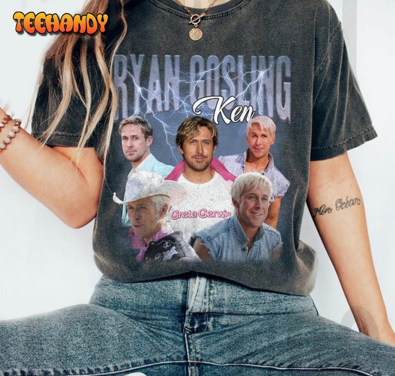 Ryan Gosling Vintage Shirt, Ken Baby Movie 2023 Shirt