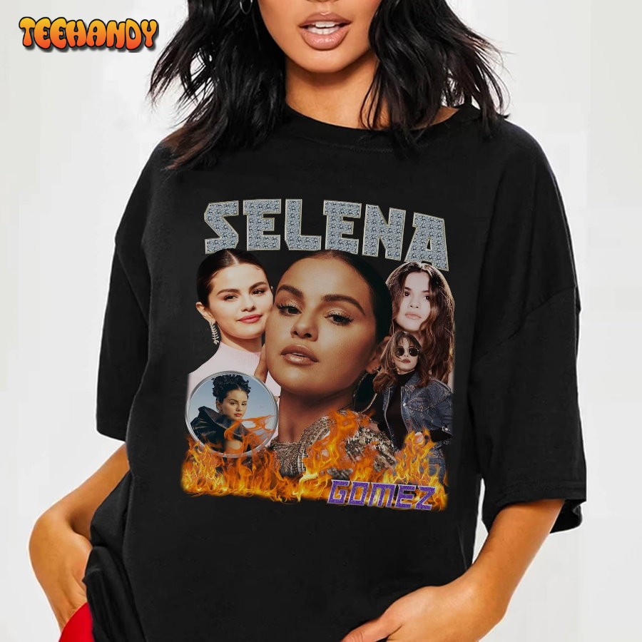 Selena Gomez Homage Shirt  Vintage Selena Gomez Shirt