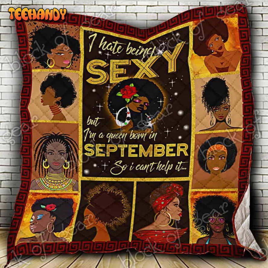 September Queen 3D Quilt Blanket