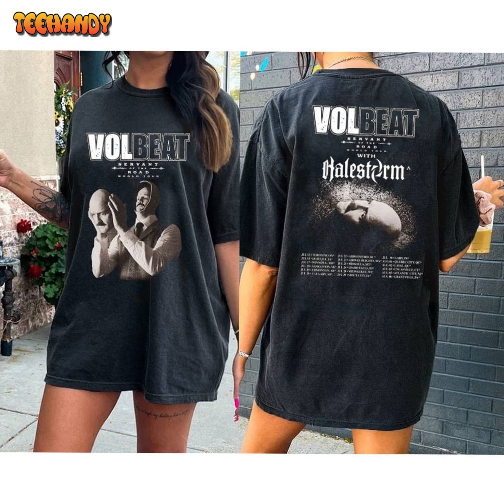 Servant Of The Road World Tour 2023 Shirt, Volbeat 2023 Tour Shirt