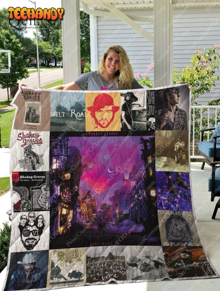 Shakey Graves Albums For Fans Version 3D Quilt Blanket