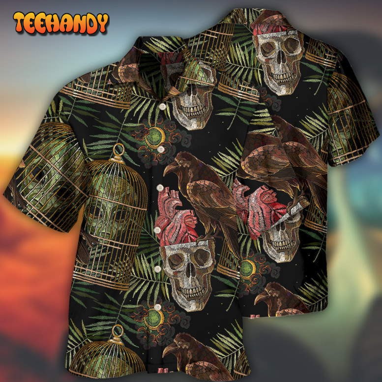 Skull Alien So Cool Hawaiian Shirt