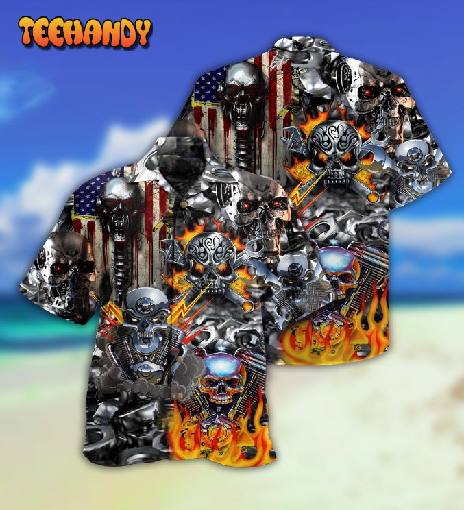 Skull Don’t Fix Me Skull Hawaiian Shirt