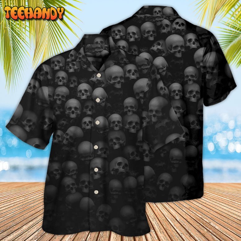 Skull Let Them Go To Hell Hawaiian Shirt