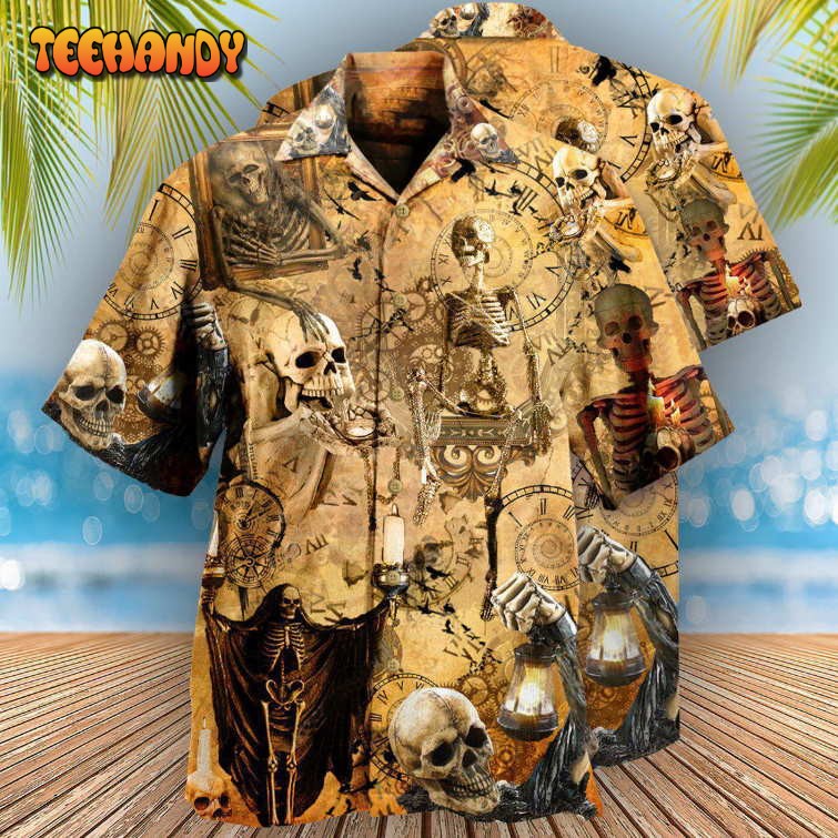 Skull You’re Already Dead Vintage Hawaiian Shirt