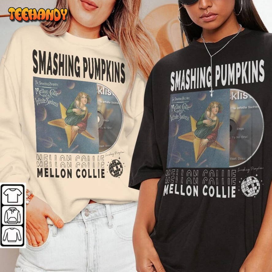 Smashing Pumpkins Vintage The World Is A Vampire Tour 2023 Tickets Album Shirt