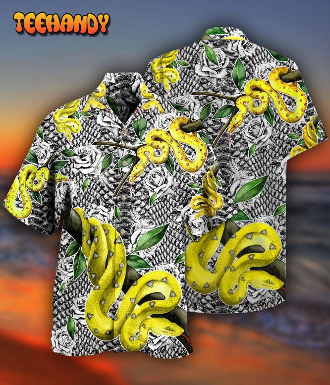 Snake Animals Awesome Snake Hawaiian Shirt