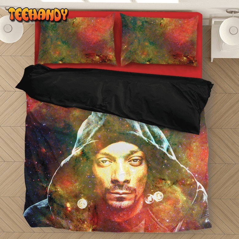 Snoop Dogg Trippy Galactic Stoned Marijuana 420 Cool Bedding Set