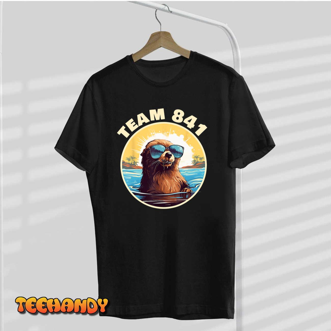 Surfing Otter 841 Otter My Way California Sea Otter T-Shirt