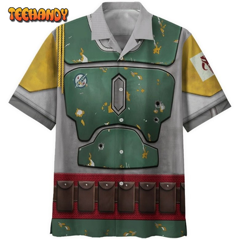 SW Boba Fett Cosplay Hawaiian Shirt