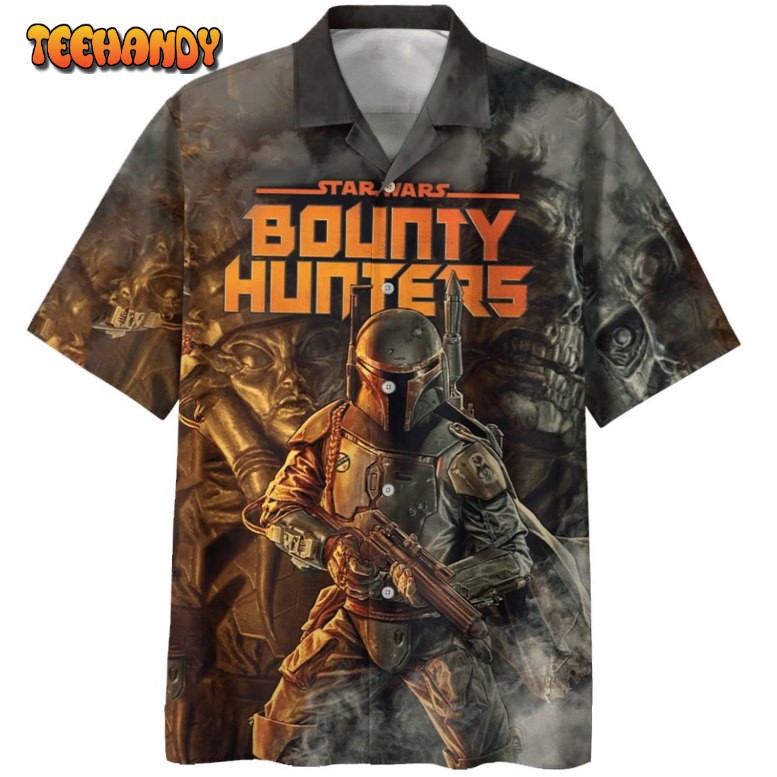 SW Darth Vader Bounty Hunters Hawaiian Shirt