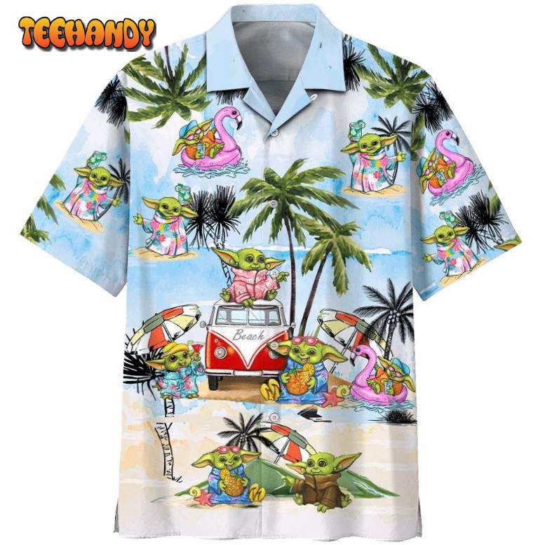 SW Disney Baby Yoda So Cool Hawaiian Shirt