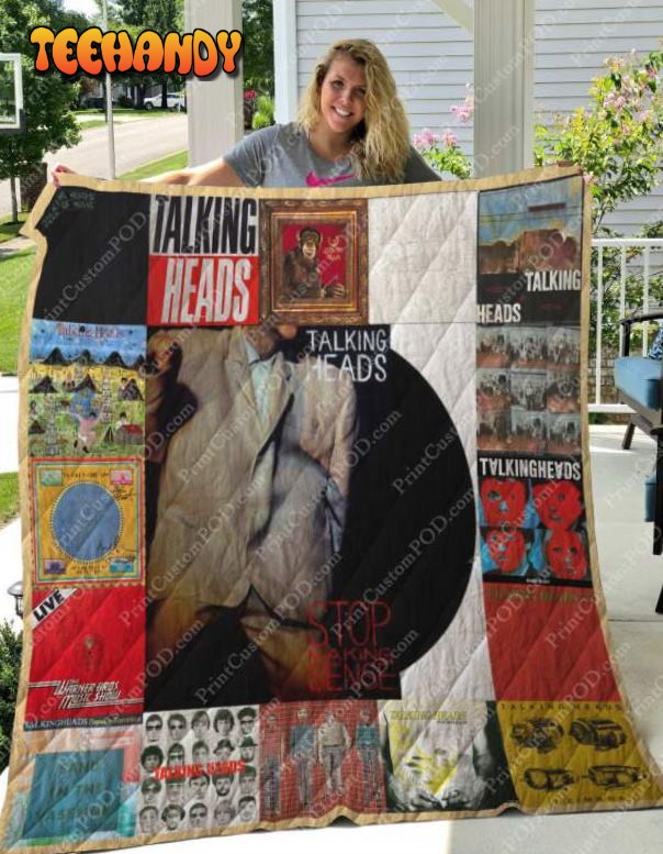 Talking Heads Albums 3D Customized Quilt Blanket