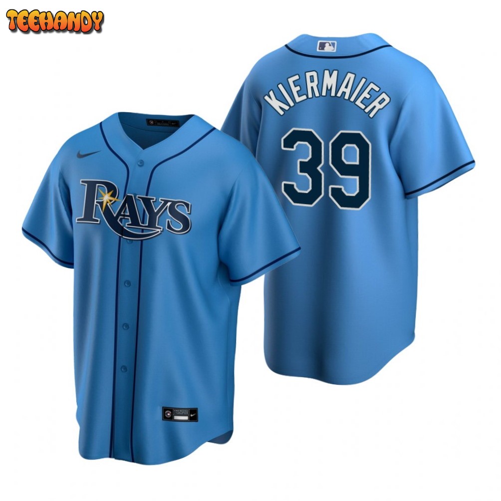 Tampa Bay Rays Kevin Kiermaier Light Blue Replica Alternate Jersey