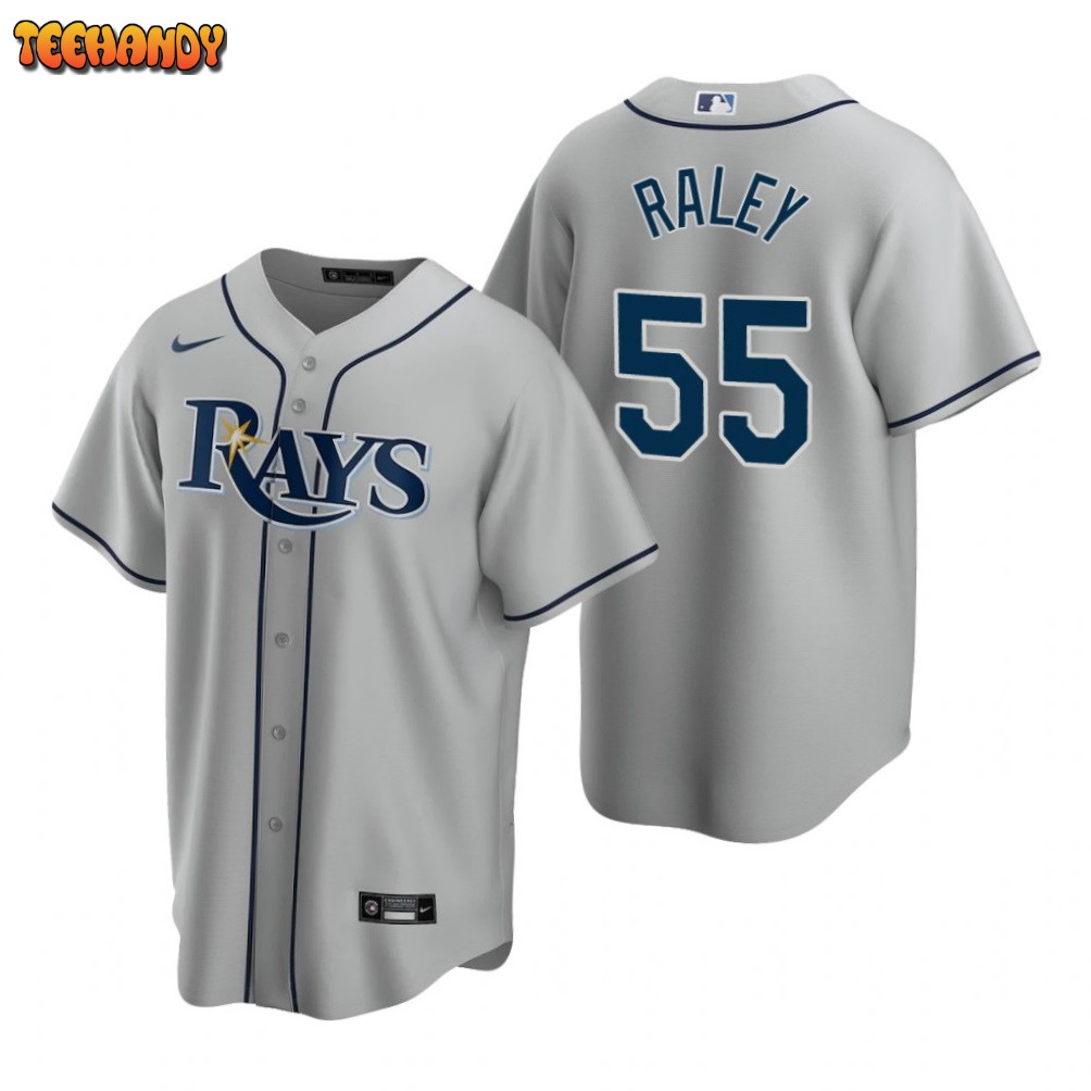 Tampa Bay Rays Luke Raley Gray Road Replica Jersey