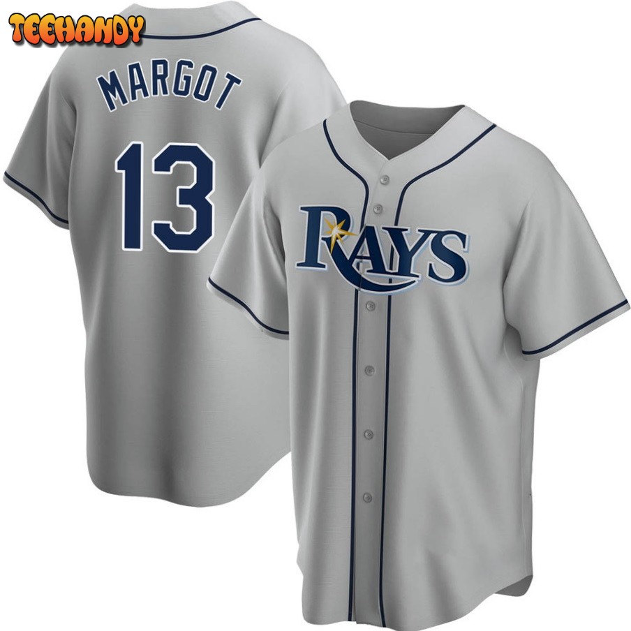 Tampa Bay Rays Manuel Margot Gray Replica Jersey