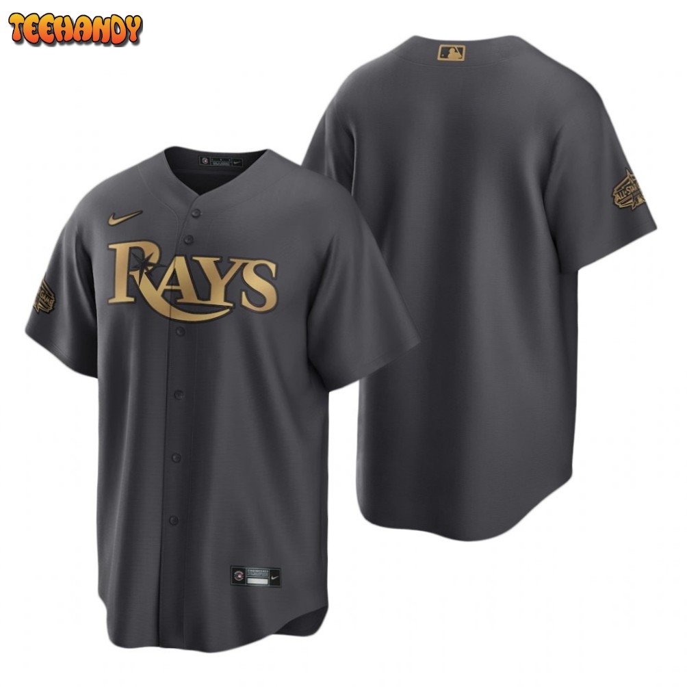 Tampa Bay Rays Team Charcoal 2022 All-Star Game Replica Jersey