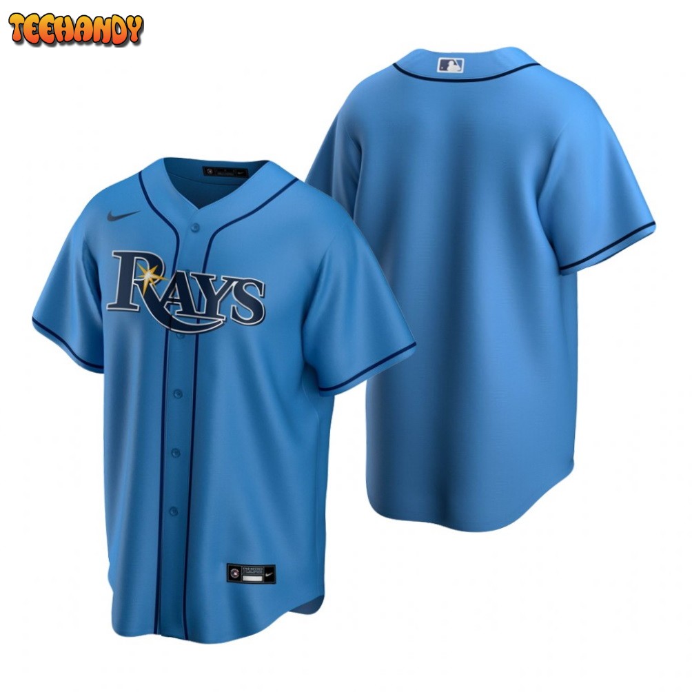 Tampa Bay Rays Team Light Blue Replica Alternate Jersey