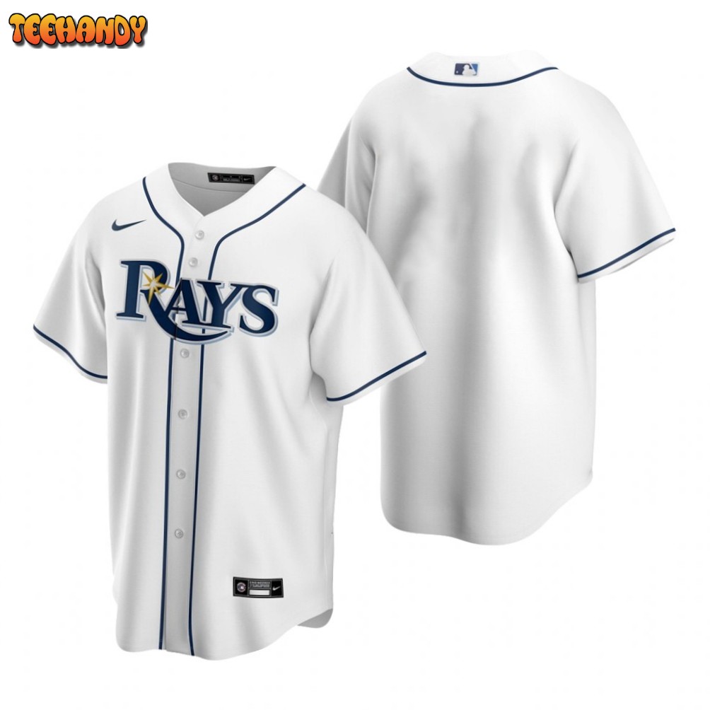 Tampa Bay Rays White Home Team Jersey