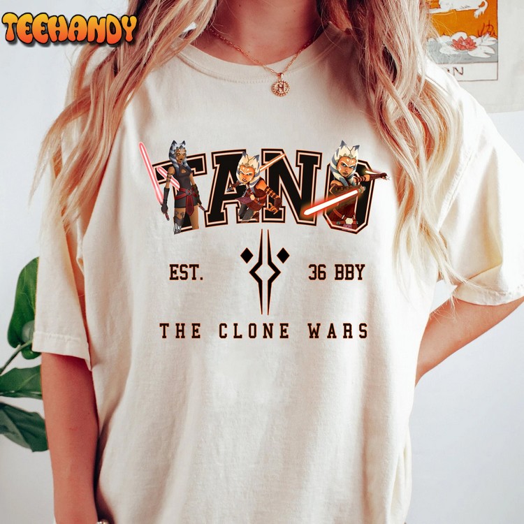 Tano T-shirt, Jedi Shirt, Star Wars Characters T-Shirt