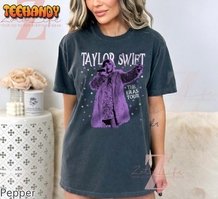 Taylor Eras Tour Live T-Shirt, Swiftie Eras Tour 2023 Shirt Double SIde Shirt