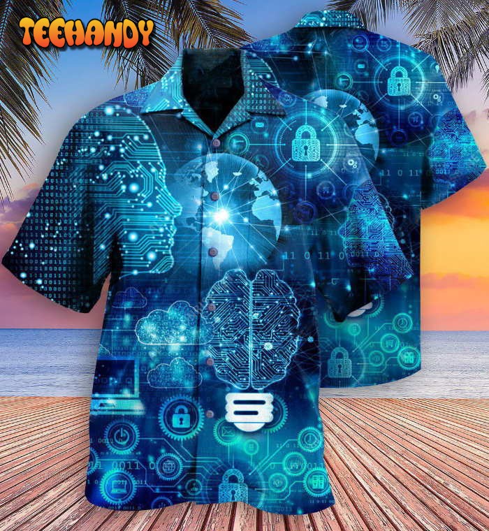 Technology Life Is Better With Information Technology Hawaiian Shirt