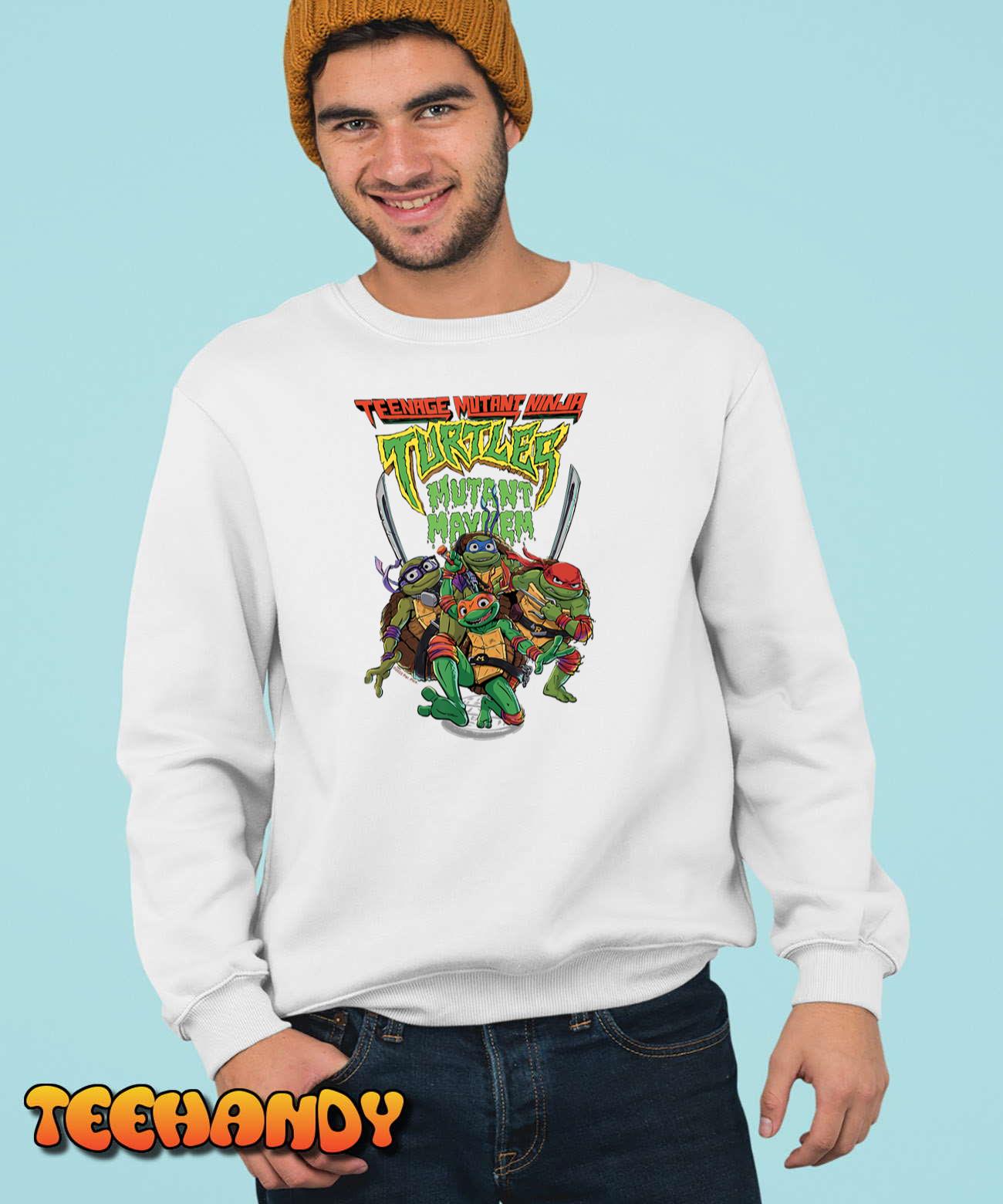 Teenage Mutant Ninja Turtles Mutant Mayhem Group T-Shirt