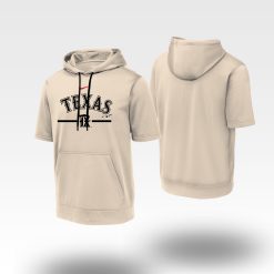 texas rangers cream 2023 city connect short sleeve pullover hoodie