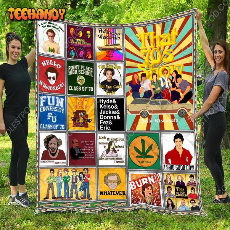 That 7 Show  3D Quilt Blanket