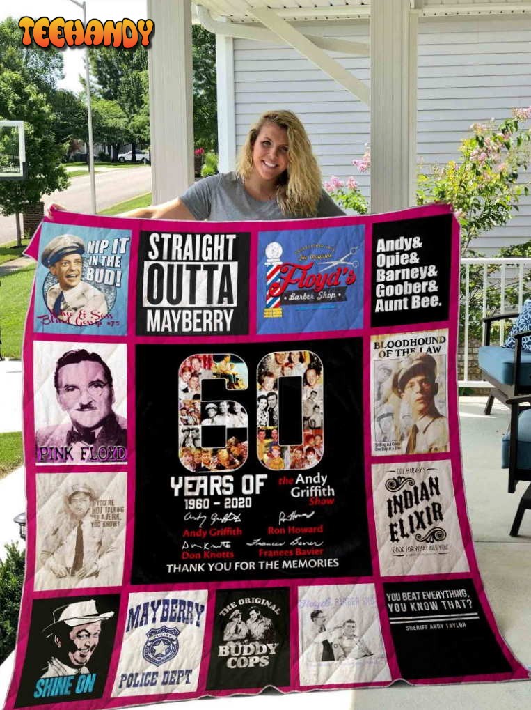 The Andy Griffith Show 3D Quilt Blanket