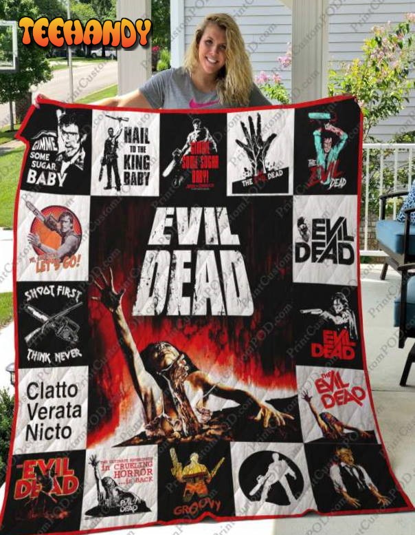 The Evil Dead 3D Customized Quilt Blanket