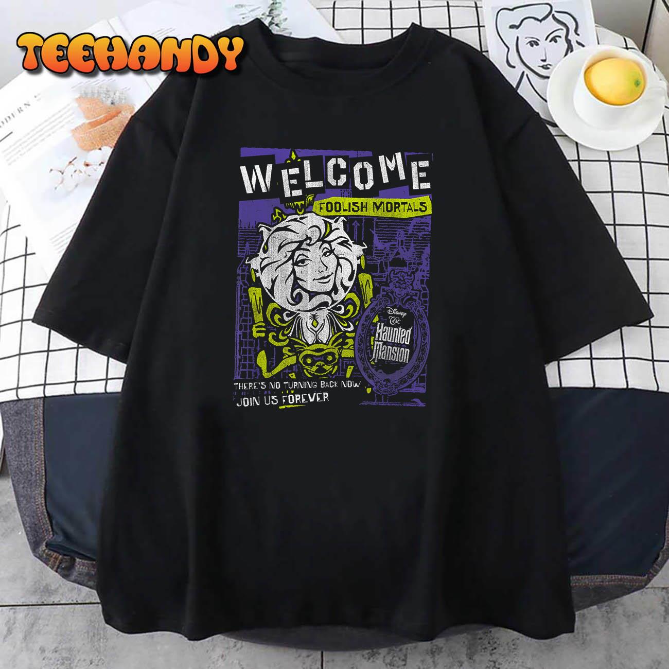 The Haunted Mansion Welcome Foolish Mortals Madame Leota T-Shirt