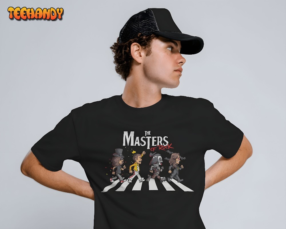 The Masters of Rock 2023 Slash, Freddie, Gene, and Ozzy T-Shirt